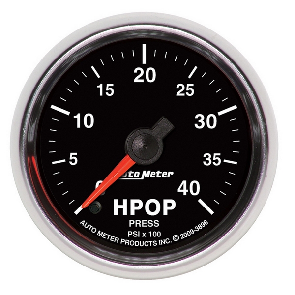 2-1/16" HPOP PRESSURE, 0-4K PSI, GS